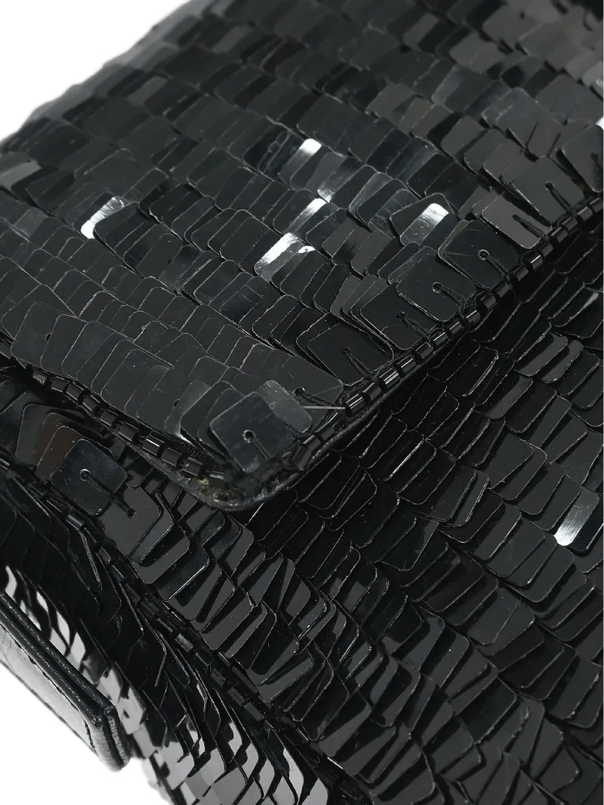 Fendi Pre-Owned 2009年 バゲット型 シークイン装飾 ショルダーバッグ - 画像5