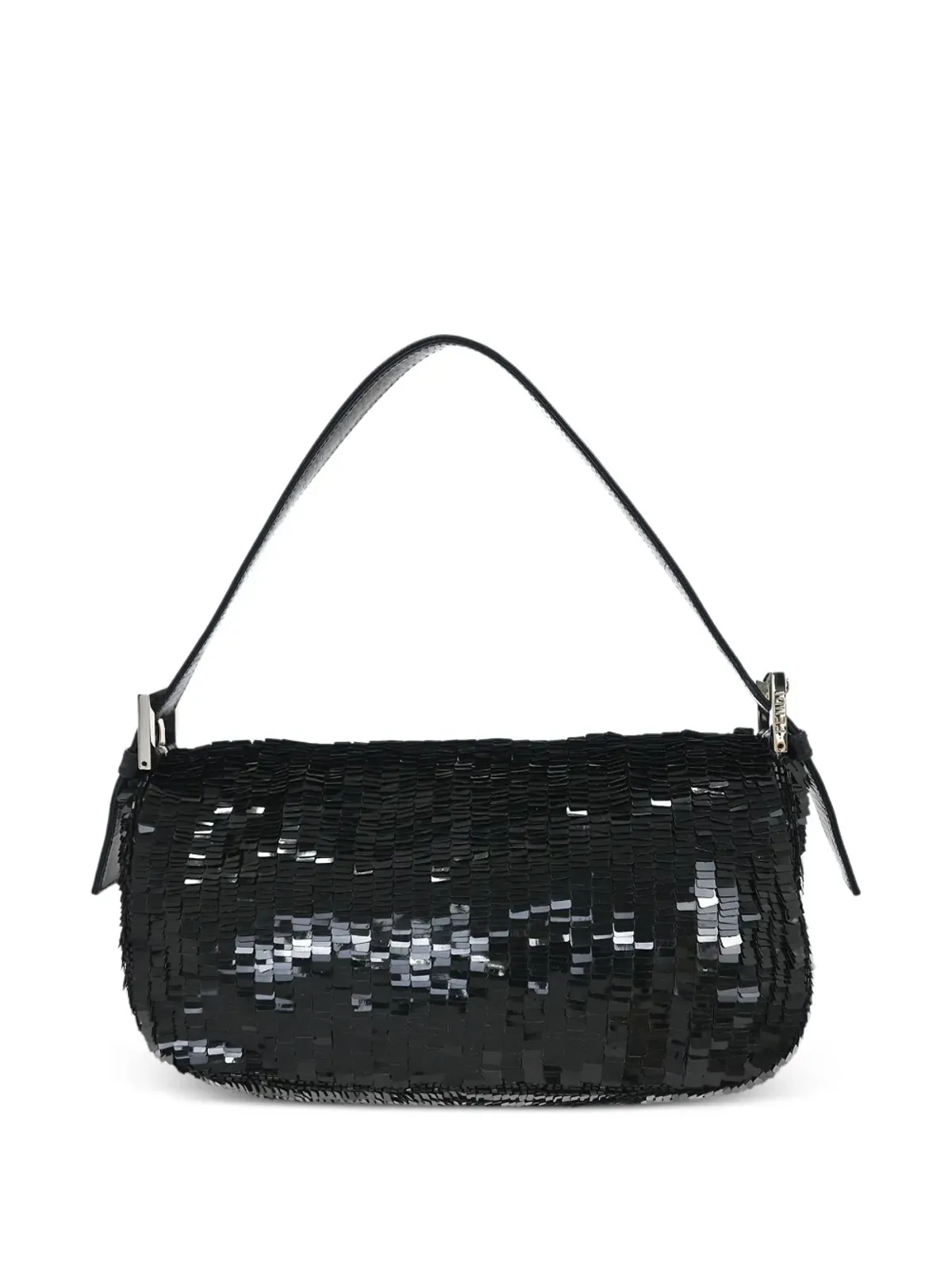 Fendi Pre-Owned 2009年 バゲット型 シークイン装飾 ショルダーバッグ - 画像2