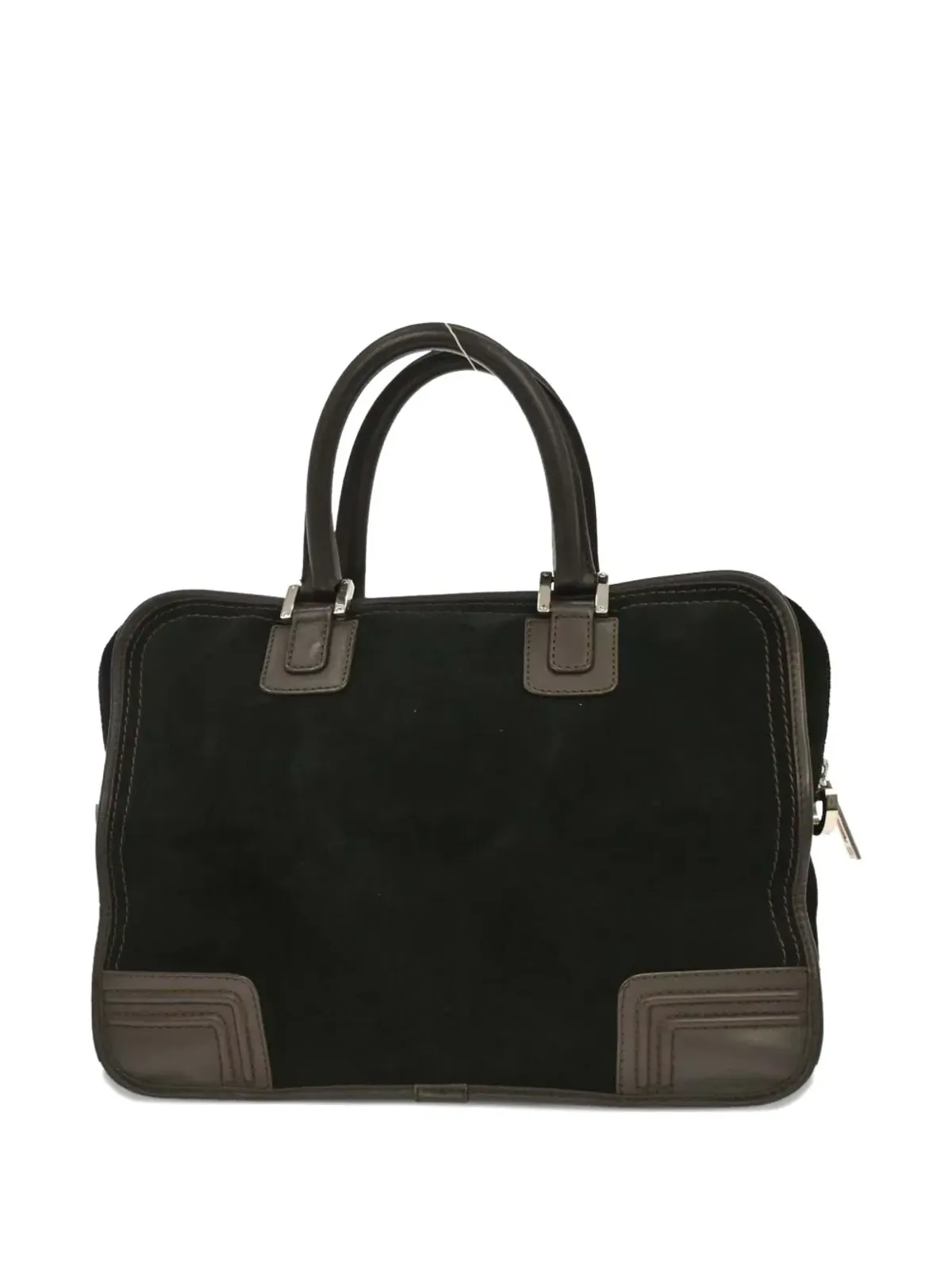 Loewe ビンテージ Amazona トートバッグ ブラック - 画像2