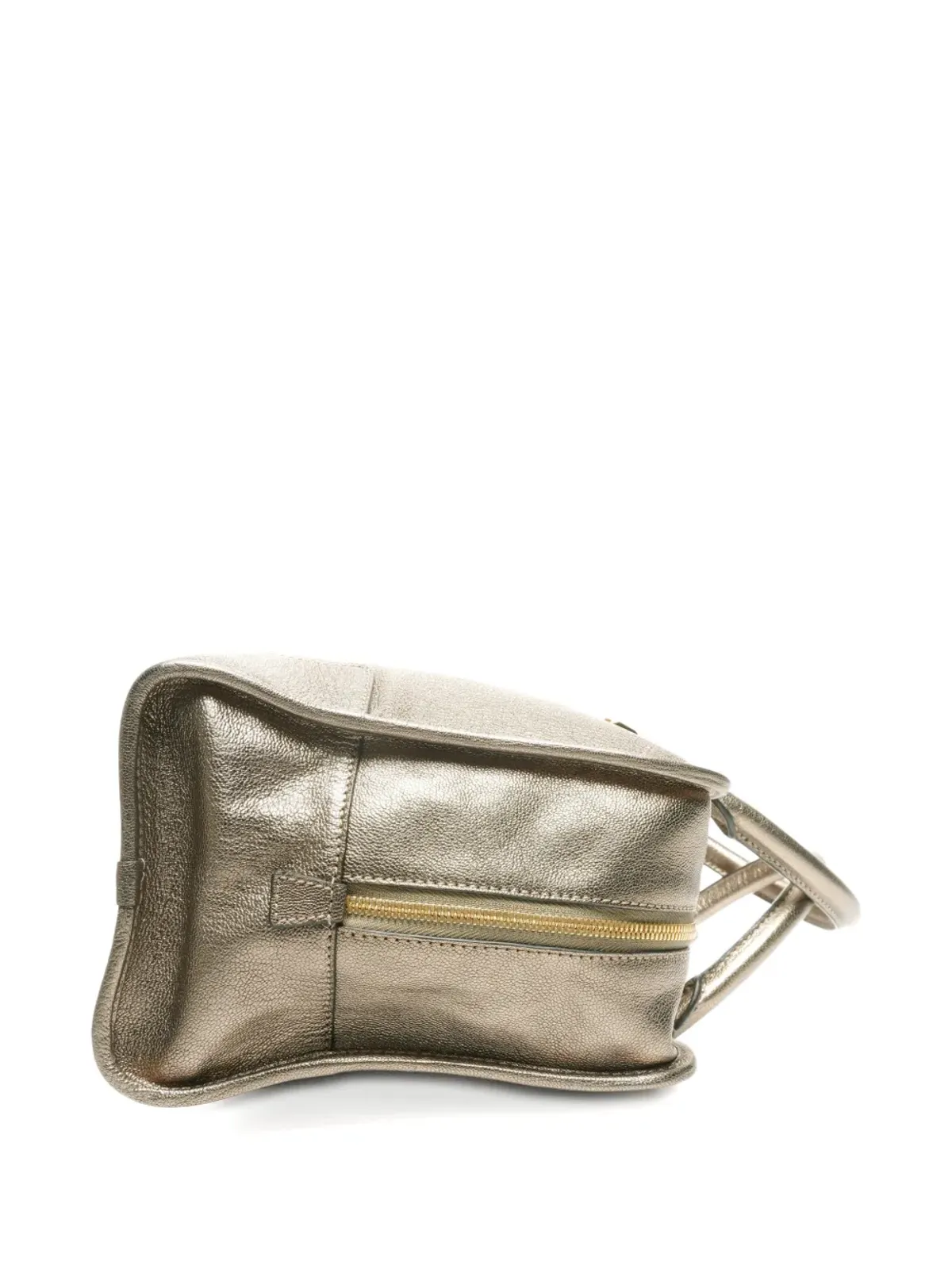 Loewe Pre-Owned 2000 Amazona top-zip tote bag - Gold - 画像3