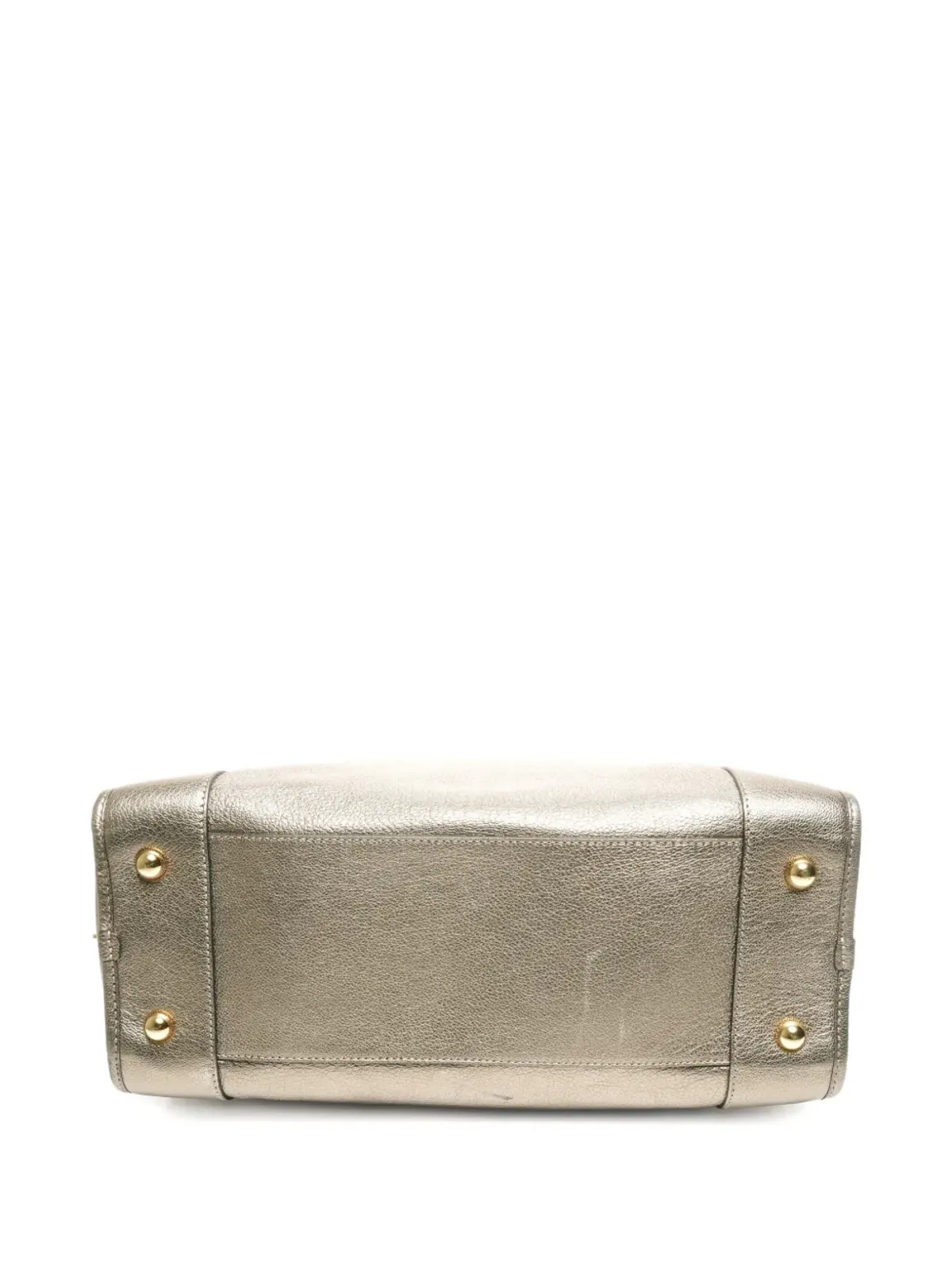 Loewe Pre-Owned 2000 Amazona top-zip tote bag - Gold - 画像4