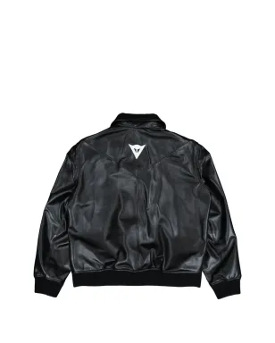 Y-3 ロゴ レザー ボンバー ジャケット - サムネイル2