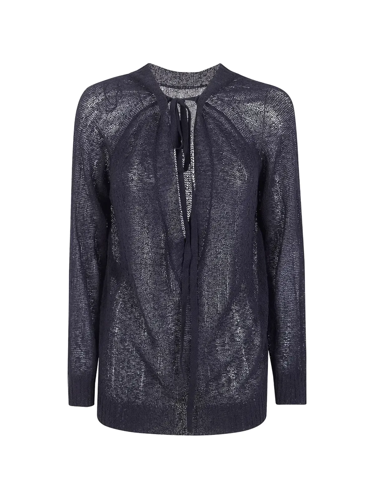 Ann Demeulemeester タイネックセーター - 画像1
