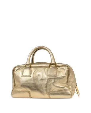 Loewe アマゾナ レザー ハンドバッグ（エンボス加工・ビンテージ） - サムネイル2