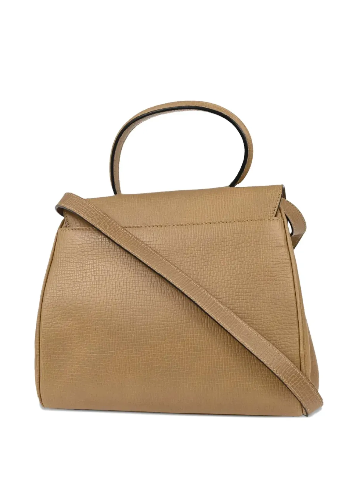 Loewe 1990-2000年代 テクスチャードレザー トートバッグ - ベージュ - 画像2