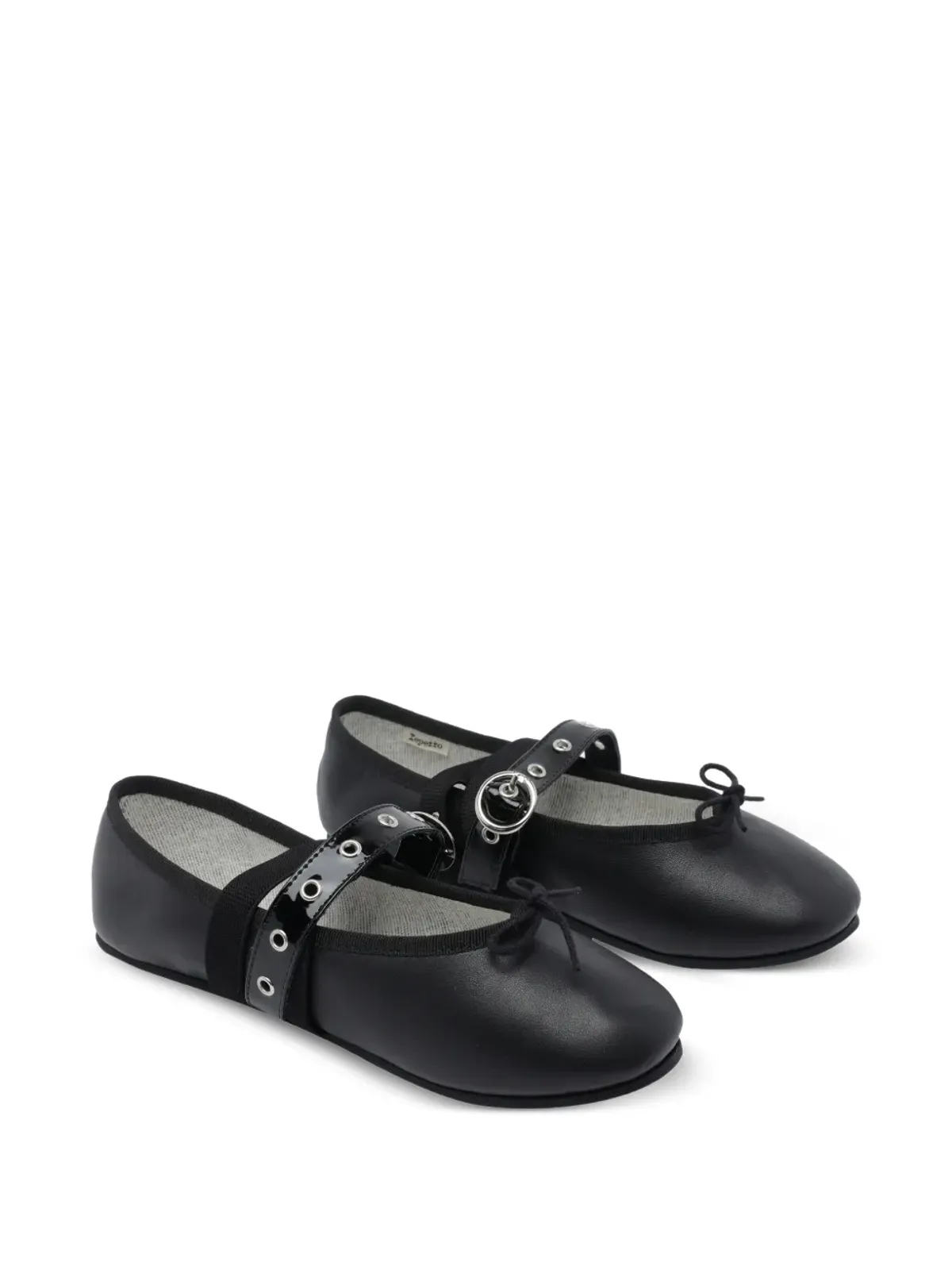 Repetto バックル付きバレエフラット - 画像2