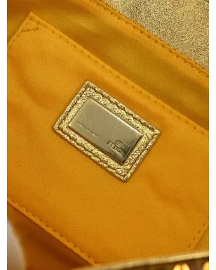 Fendi Pre-Owned 2005 メタリックスパンコール トートバッグ オレンジ - サムネイル5