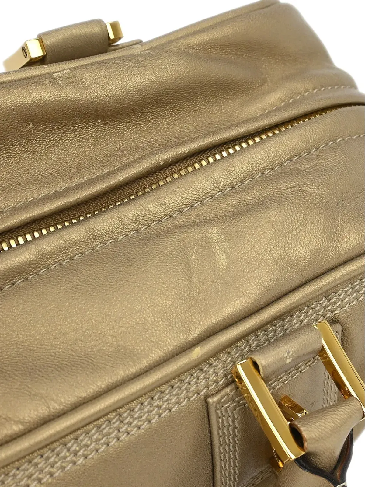 Loewe ビンテージ アマゾナ トートバッグ - ゴールド - 画像4