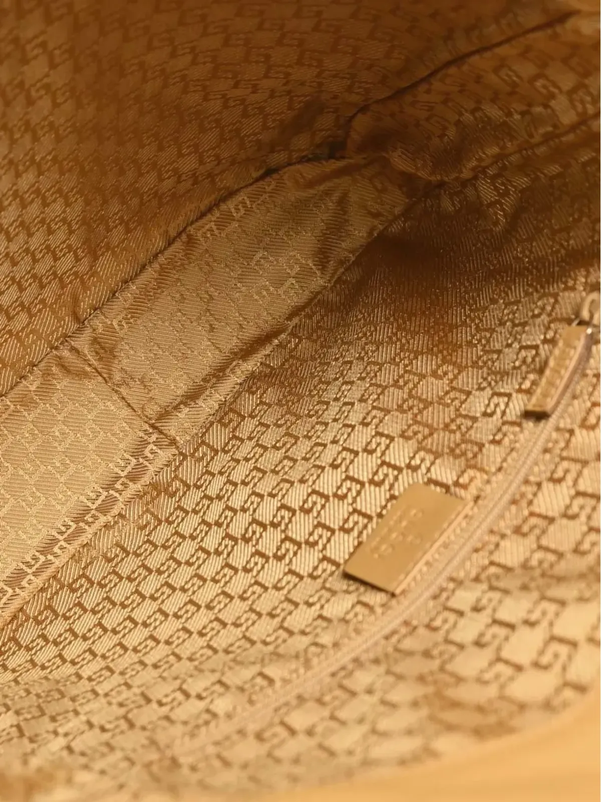 Gucci Pre-Owned バンブーレザーショルダーバッグ - 画像3