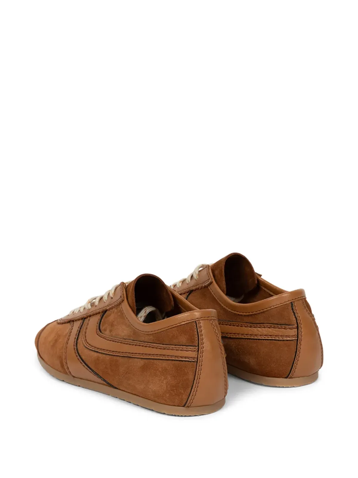 DRIES VAN NOTEN スエードパネルドスニーカー - 画像3