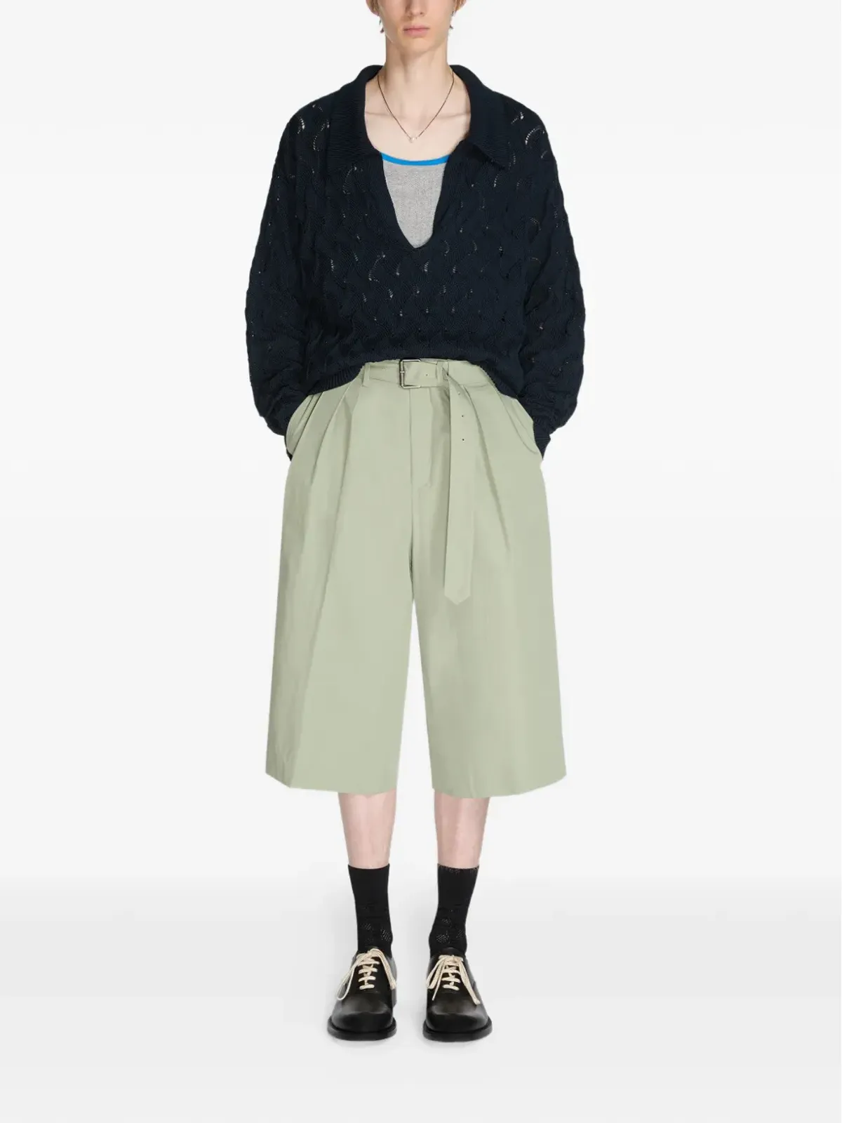 DRIES VAN NOTEN ポロカラーセーター - 画像2