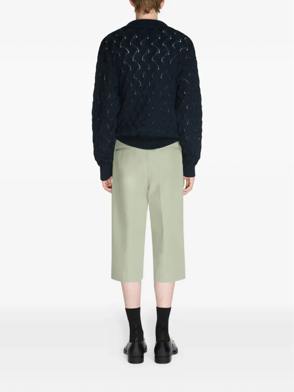 DRIES VAN NOTEN ポロカラーセーター - 画像4