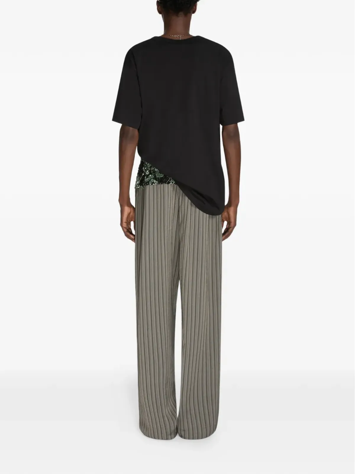 DRIES VAN NOTEN グラフィックショーTシャツ - 画像4