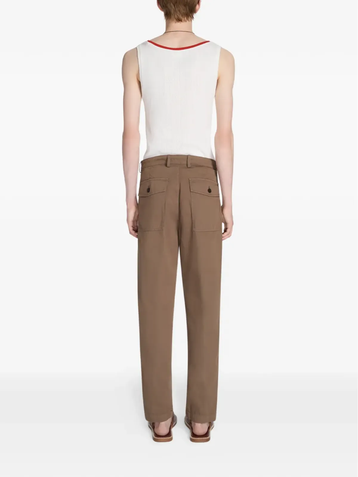 DRIES VAN NOTEN ボタンパンツ - 画像4