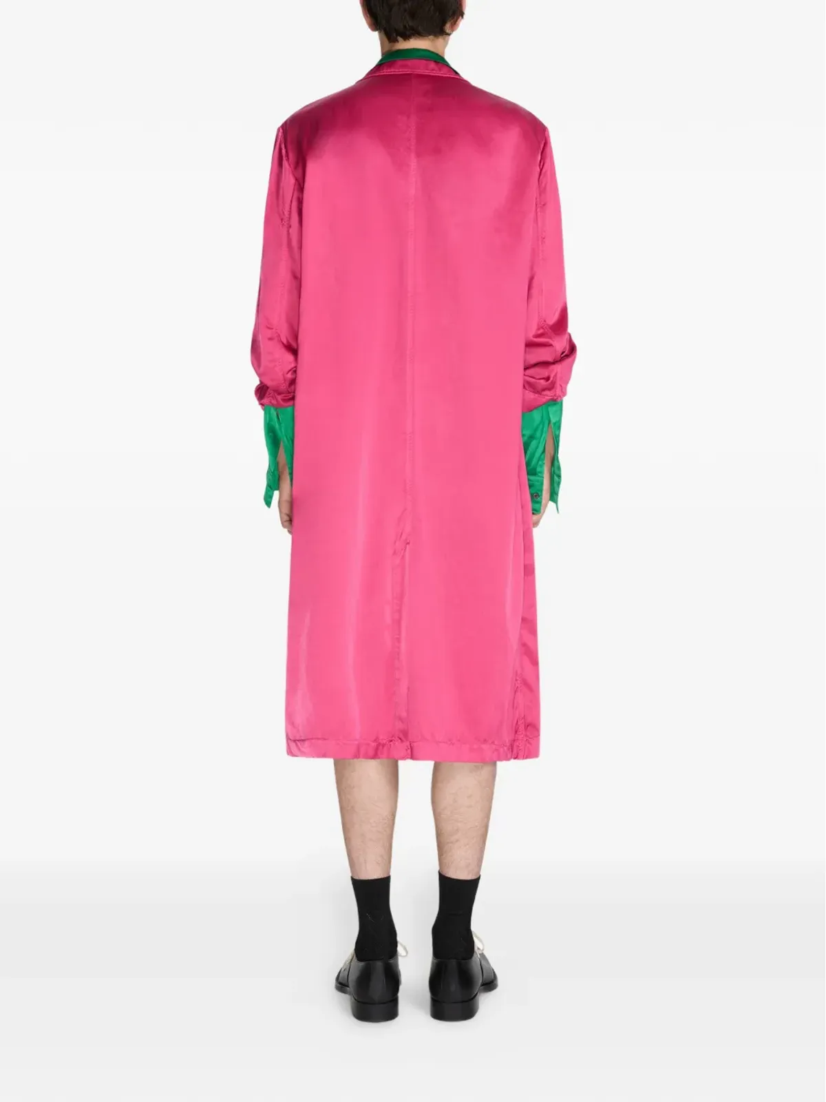 DRIES VAN NOTEN ボタン留めコート - 画像4