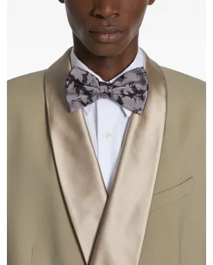 DRIES VAN NOTEN パターン柄シルクボウタイ - サムネイル3