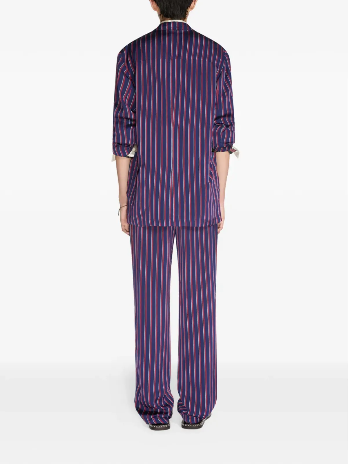 DRIES VAN NOTEN ストライプブレザー - 画像4