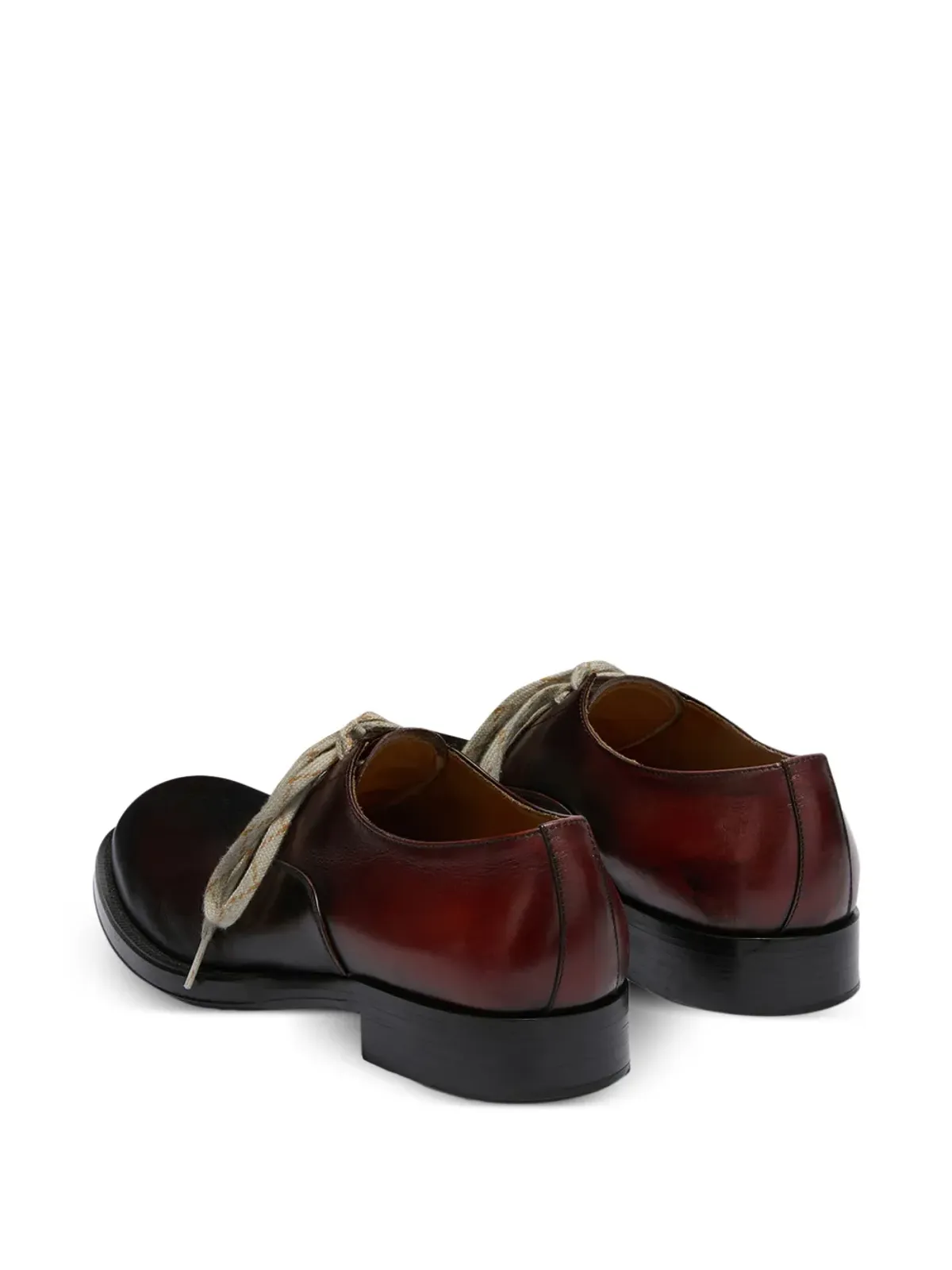 DRIES VAN NOTEN レザー オックスフォードシューズ - 画像3