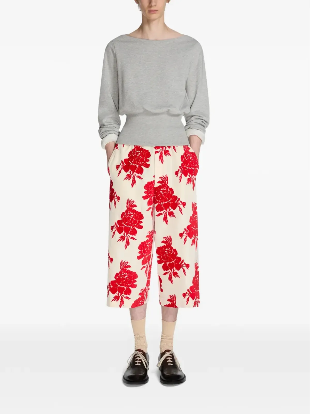 DRIES VAN NOTEN レザー オックスフォードシューズ - 画像4