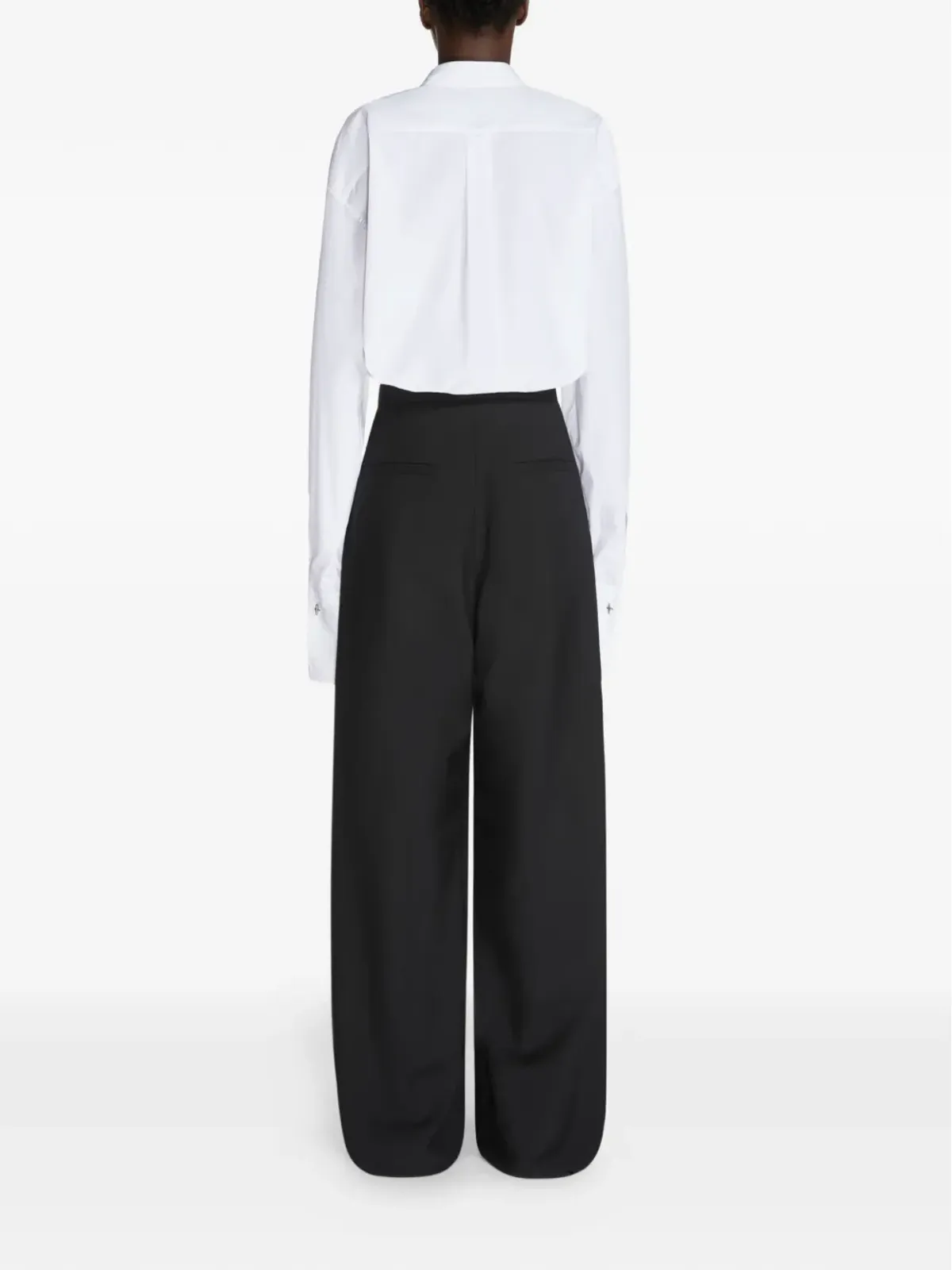 DRIES VAN NOTEN 隠しファスナー付きパンツ - 画像4