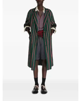 DRIES VAN NOTEN ストライプコート - サムネイル2