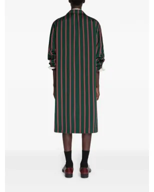 DRIES VAN NOTEN ストライプコート - サムネイル4