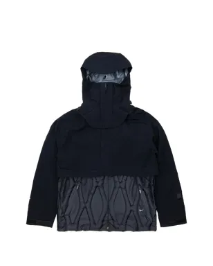 Nike フード付きキルティングジャケット（ブラック） - サムネイル1