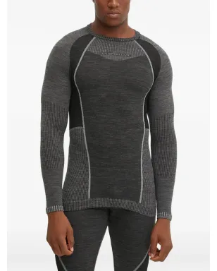La Sportiva パネルデザイン長袖Tシャツ - グレー - サムネイル1