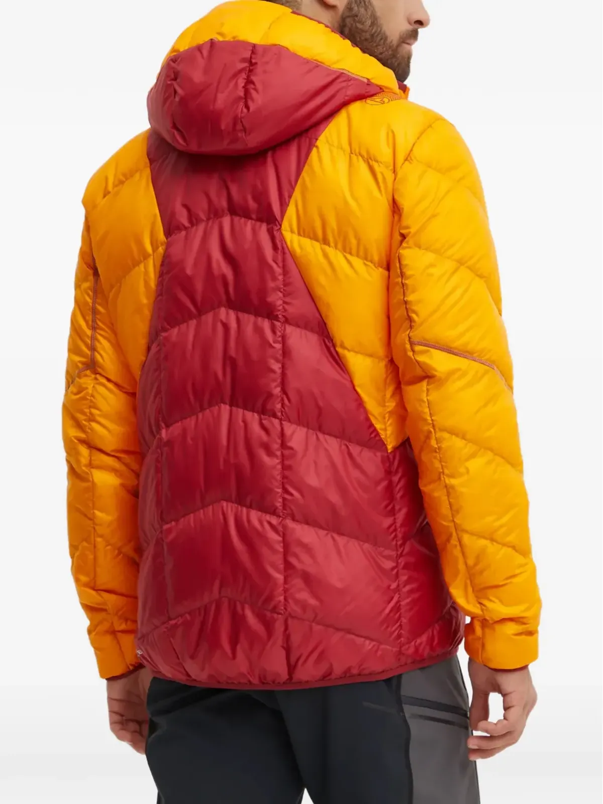 La Sportiva フード付きキルティングジャケット - 画像3