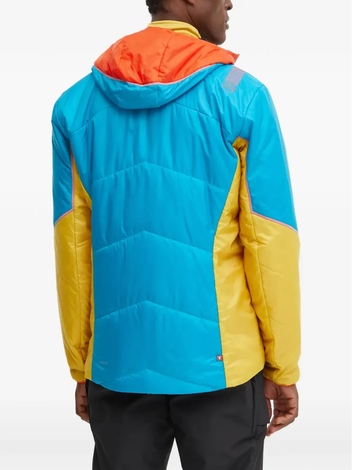 La Sportiva フード付きキルティングデザインジャケット - 画像3