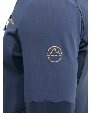 La Sportiva Session Tech zip hooded jacket - Blue - サムネイル5