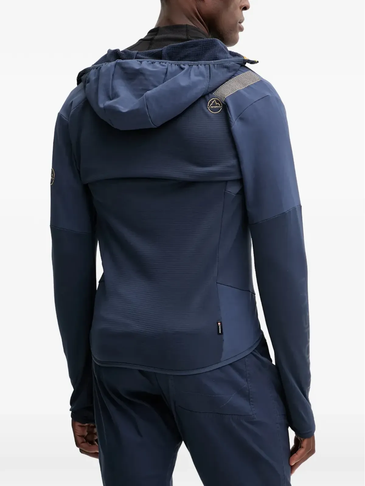 La Sportiva Session Tech zip hooded jacket - Blue - 画像3