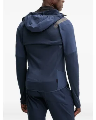 La Sportiva Session Tech zip hooded jacket - Blue - サムネイル3