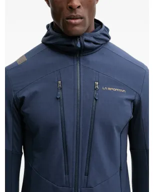 La Sportiva Session Tech zip hooded jacket - Blue - サムネイル4