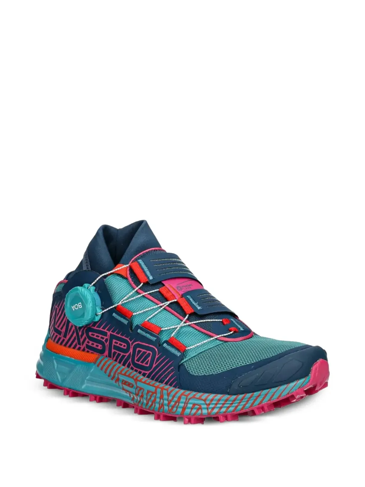 La Sportiva サイクロン柄スニーカー ブルー - 画像2