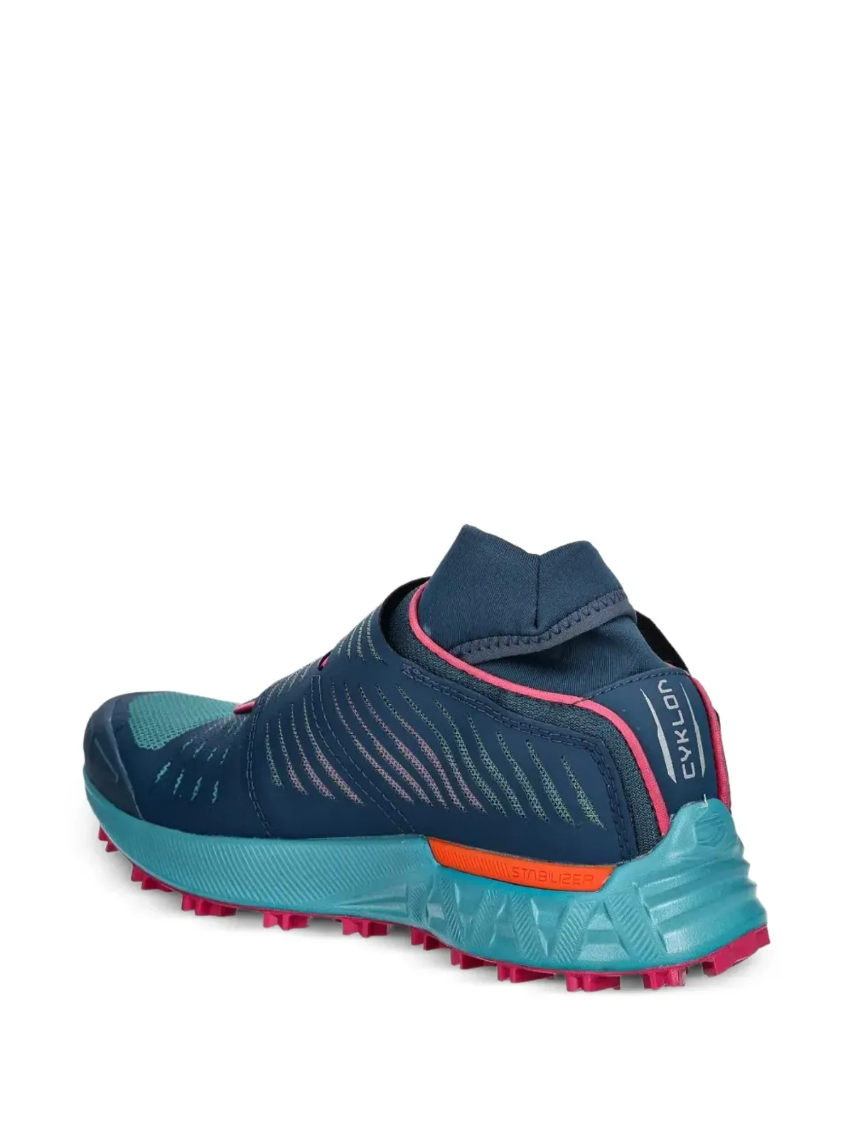 La Sportiva サイクロン柄スニーカー ブルー - 画像3