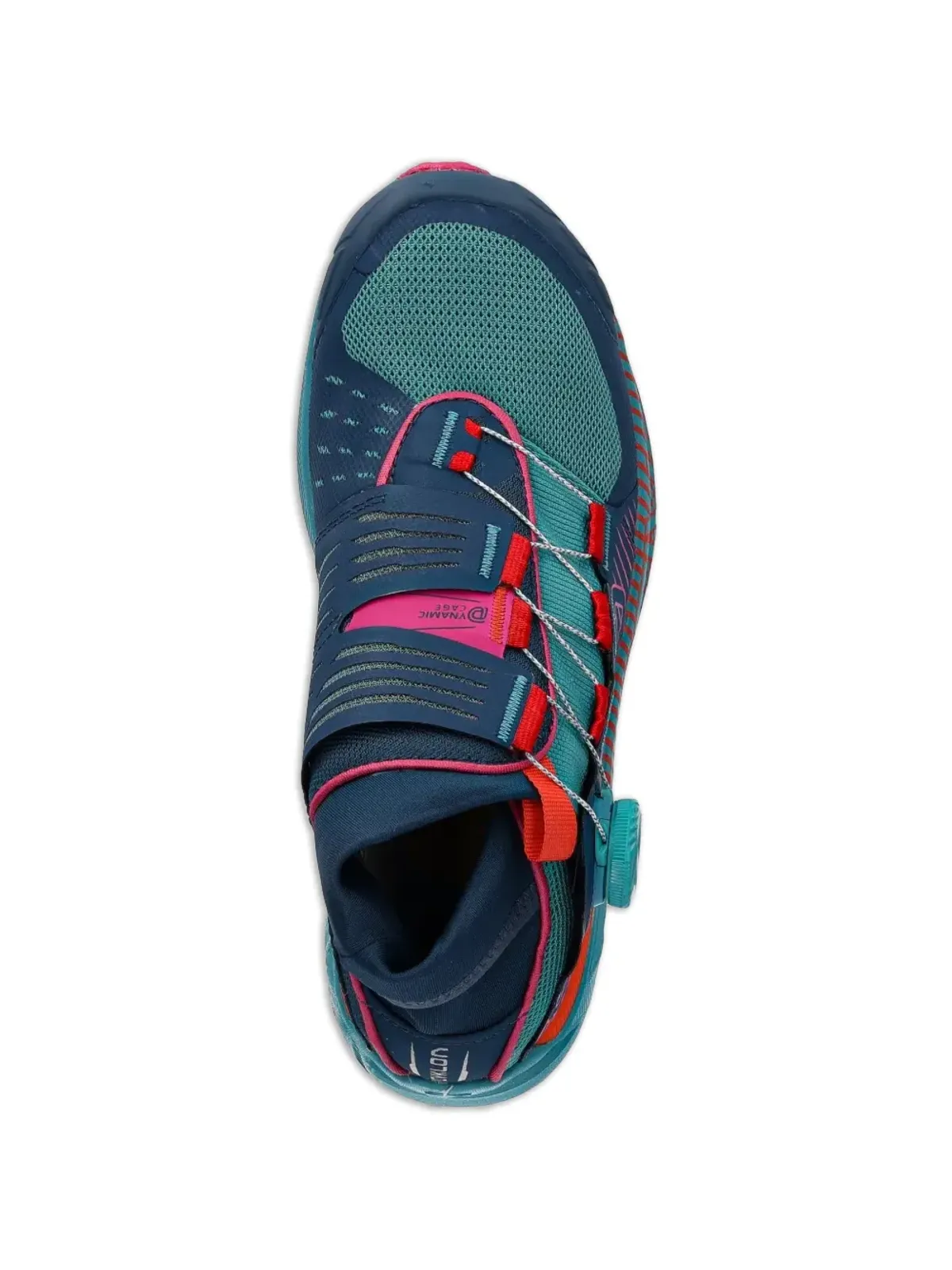 La Sportiva サイクロン柄スニーカー ブルー - 画像4