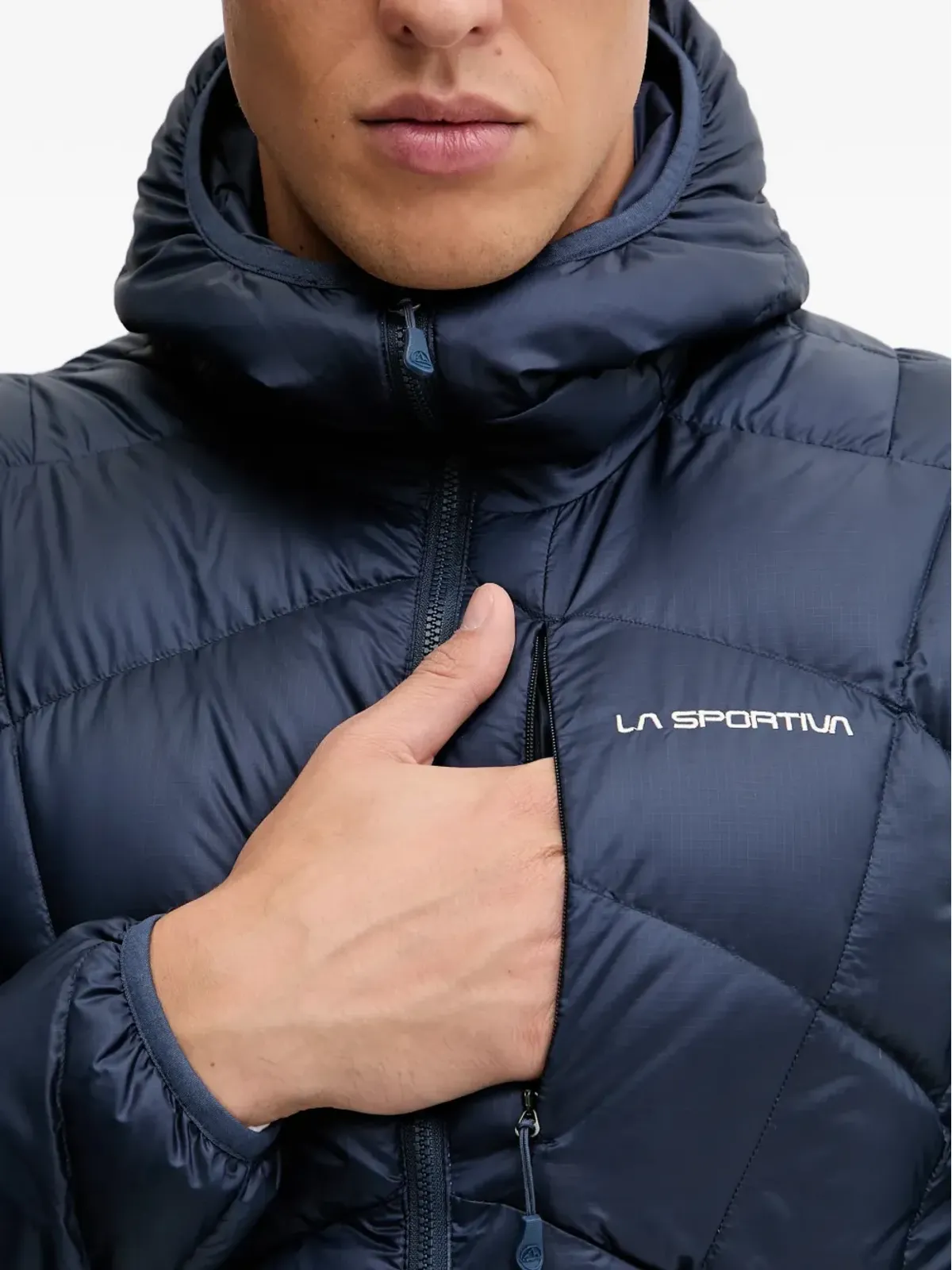 La Sportiva Pinnacle フーデッドキルテッドジャケット - 画像5