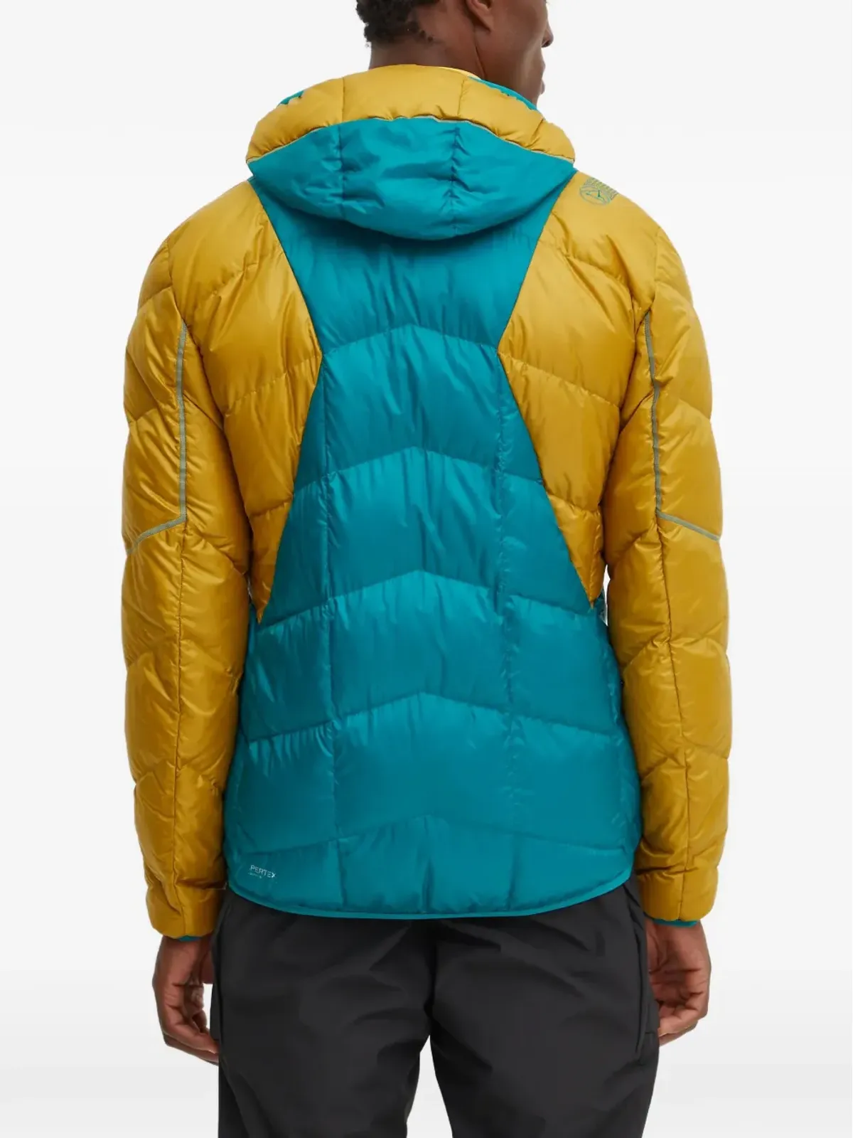 La Sportiva キルテッドデザイン フード付きジャケット - 画像3