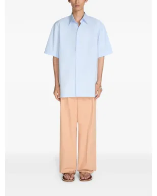 DRIES VAN NOTEN 半袖コットンシャツ - サムネイル2