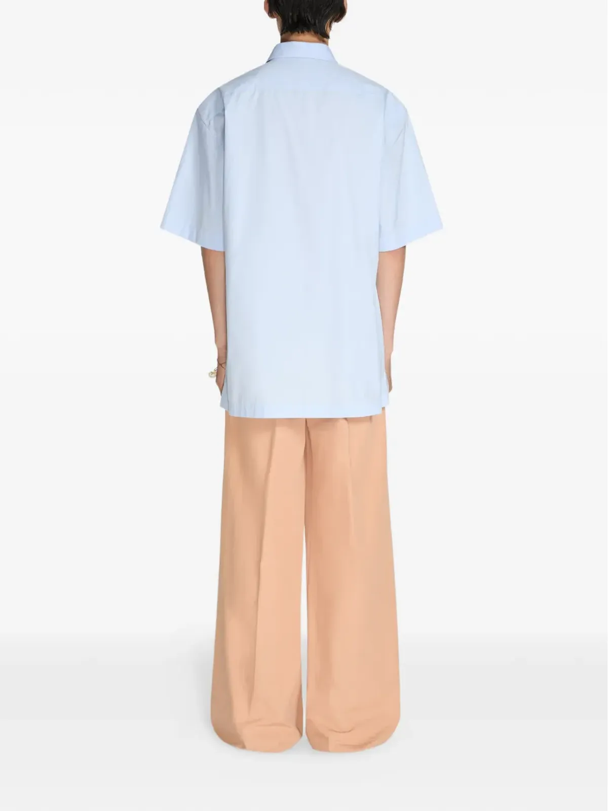 DRIES VAN NOTEN 半袖コットンシャツ - 画像4