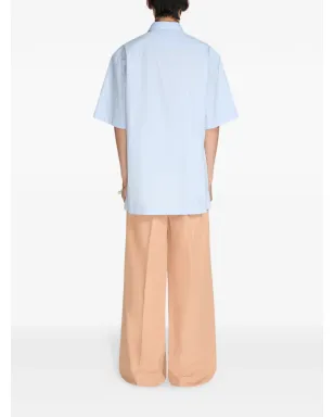 DRIES VAN NOTEN 半袖コットンシャツ - サムネイル4
