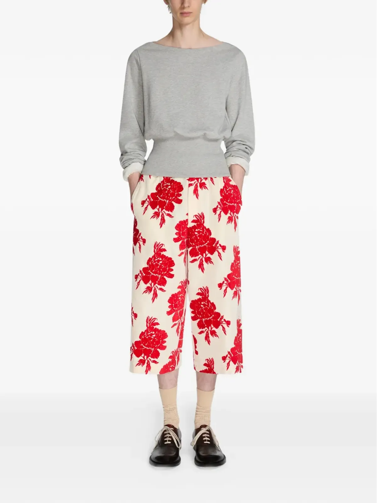 DRIES VAN NOTEN ボートネックセーター - グレー - 画像2