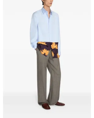DRIES VAN NOTEN フローラルディテールシャツ - サムネイル3