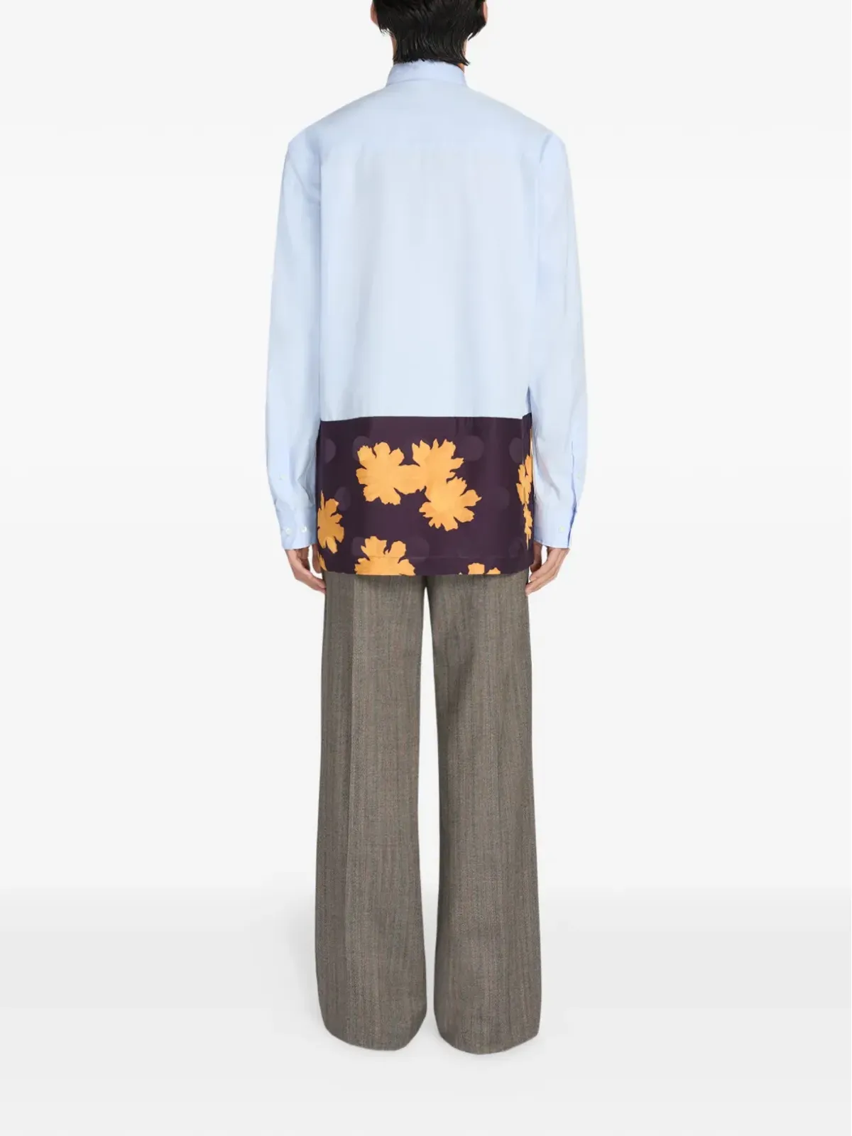 DRIES VAN NOTEN フローラルディテールシャツ - 画像4