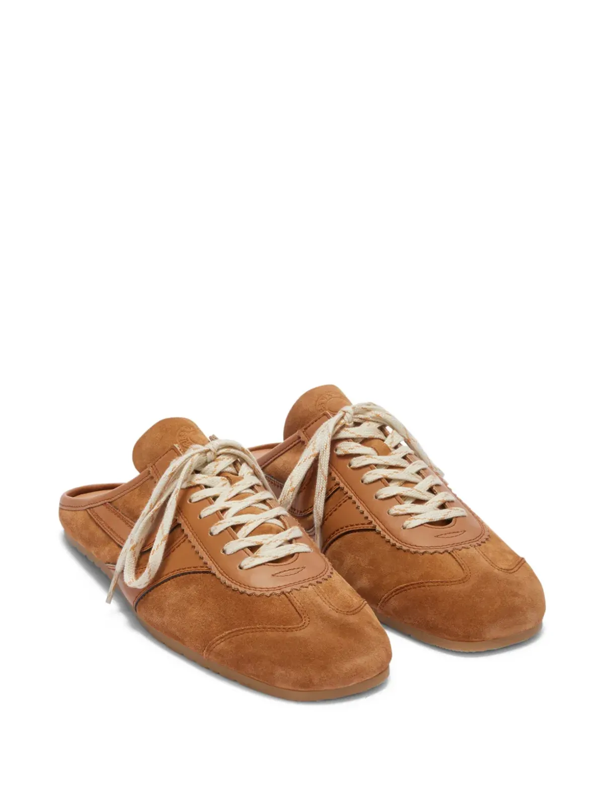 DRIES VAN NOTEN スエード スニーカー ミュール - 画像2