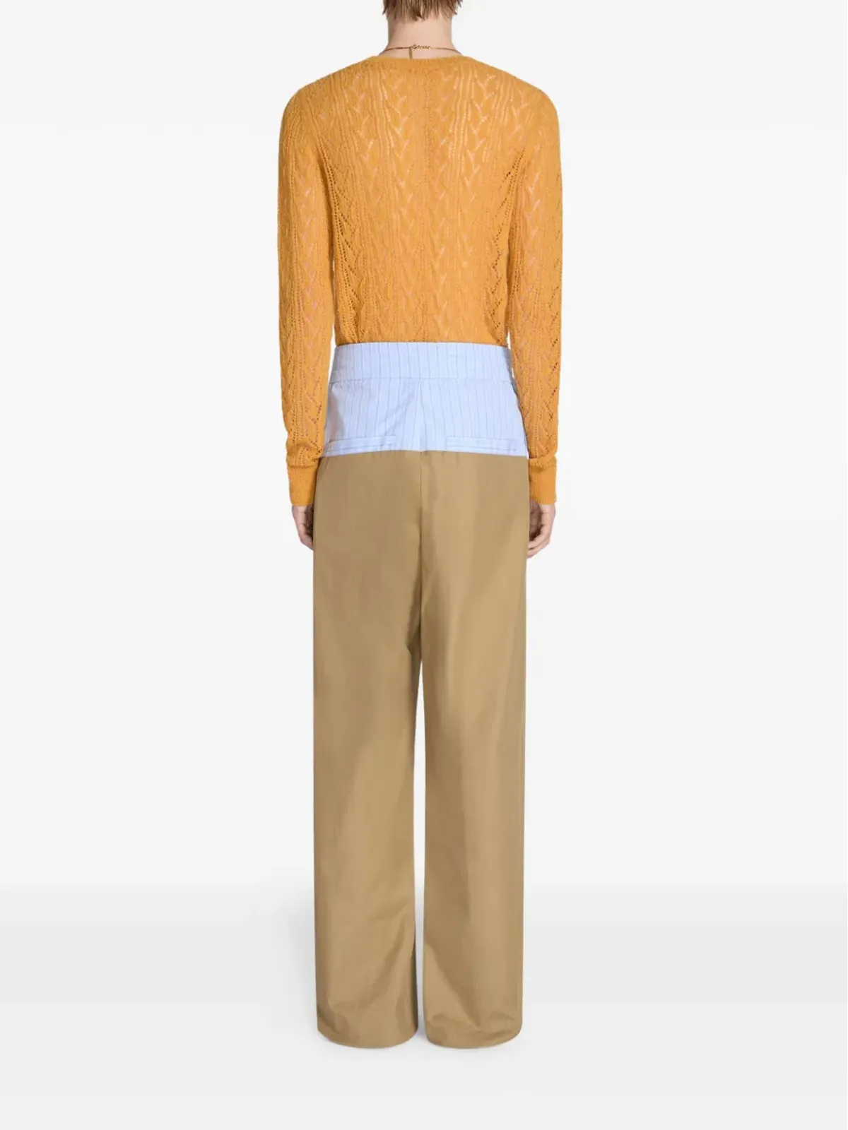 DRIES VAN NOTEN クルーネックセーター - 画像4