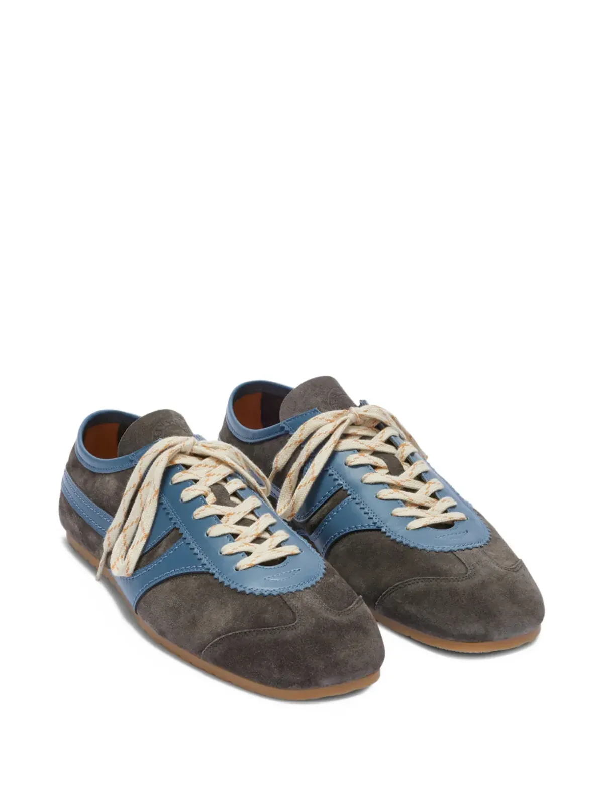 DRIES VAN NOTEN スエード レースアップ スニーカー - 画像2