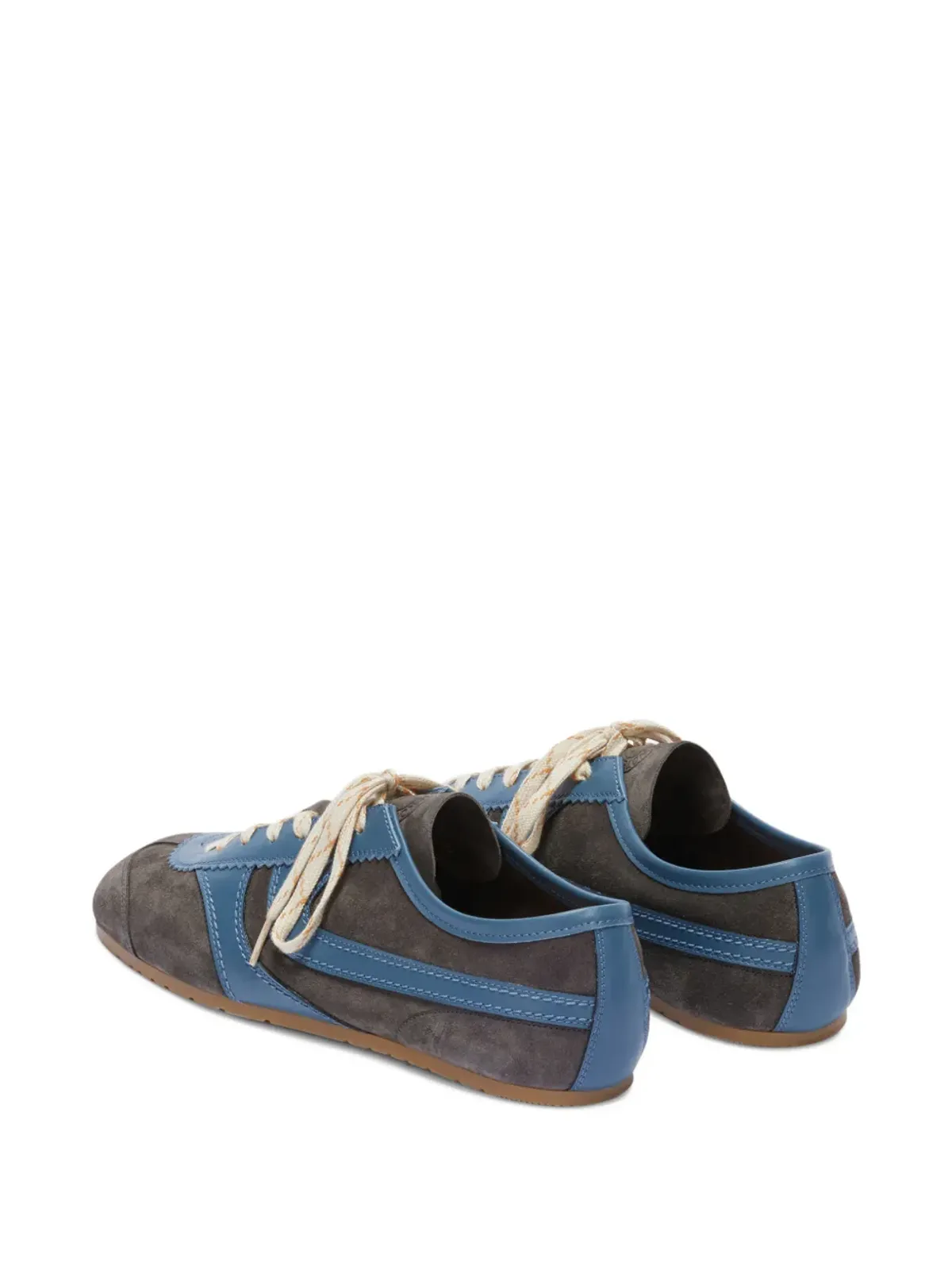DRIES VAN NOTEN スエード レースアップ スニーカー - 画像3
