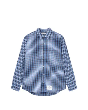 TOMBOY checkered shirt - Blue - サムネイル1